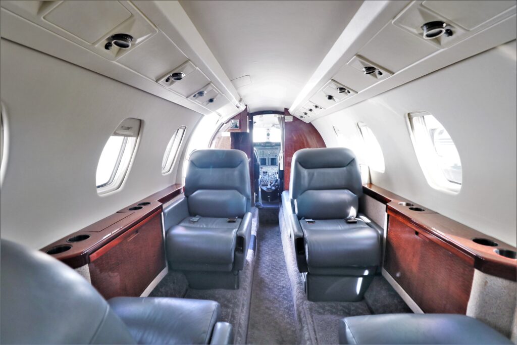 Air Trek Cessna Citation 650 Interior